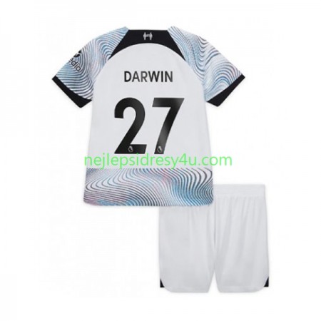 Fotbalový Dres Liverpool Darwin Nunez 27 Dětské Venkovní 2022/23